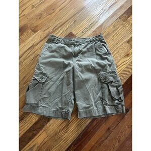 Polo Ralph Lauren Cargo Shorts Green Boys Size 20x11 Utility Field Gorp Core